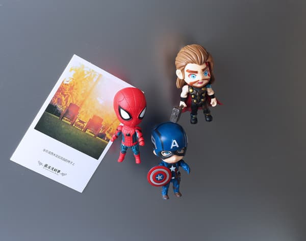 6-pack Avengers magnetiska kylskåpsmagneter - Avengers kylskåp D