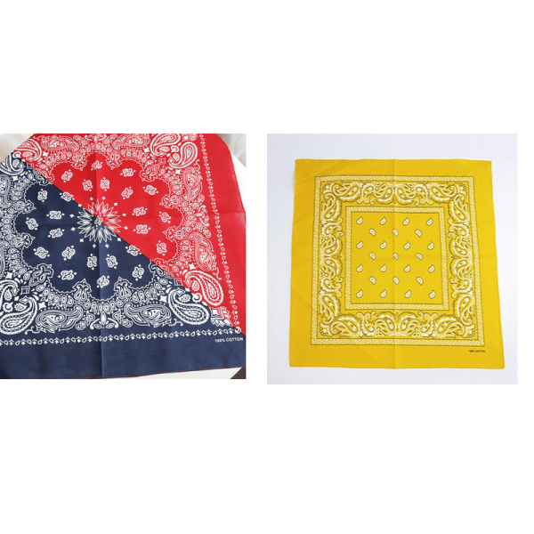 Monikäyttöinen huivi, bandana (4 kpl)