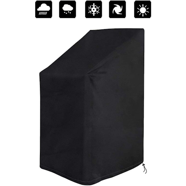 Vandtæt havemøbelbetræk 65*65*120/80cm, 210D Oxford stof