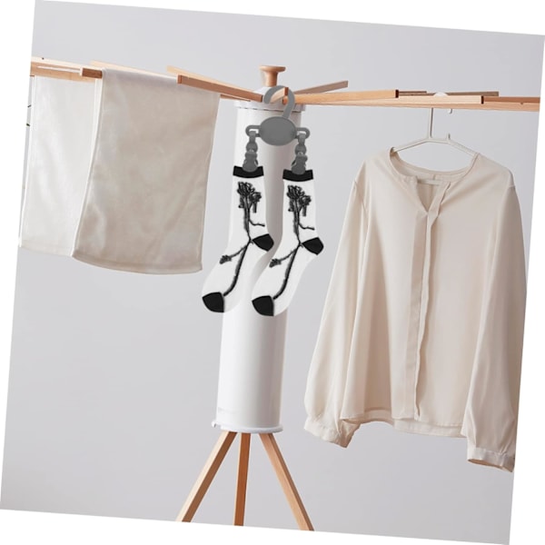 10 kpl Lasten Kenkäpidike Hot Dog -pidike Ruokahinget Pant Hanger Clips Vauvan Ripustuskoukut Sormiklip Vauvan Muovihame