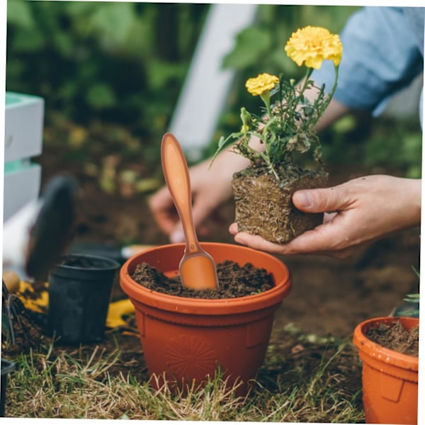 10 kpl Ladel Soil Pot Muovikasvilapio Puutarhanhoito Kotitalouden Maallapio Kukkaruukut Maanlapio Maanviljelyn Lapio