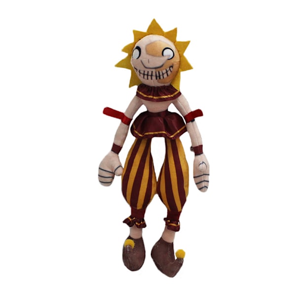 Sun Moondrop Plys, FNAF Security Breach Klovnefigur, 2 stk.