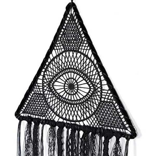 86cm Drömfångare Onda Ögat Drömfångare Ren Svart Drömfångare Stor Drömfångare Boho Vägg Hängande Ornament Present