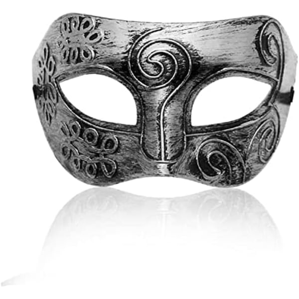 Mask för Män Venetiansk Vintage Retro Mask för Karneval Cosplay Mardi Gras Maskeradfest