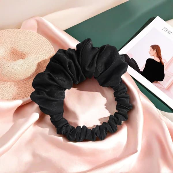 Varmefrit Hårkrøllejern, Varmefrit Krøller Natten Over, Sorte Hårelastikker Varmefrit Krølle-scrunchie Ingen Varme Krøller til Langt Hår, Blød Sov-i
