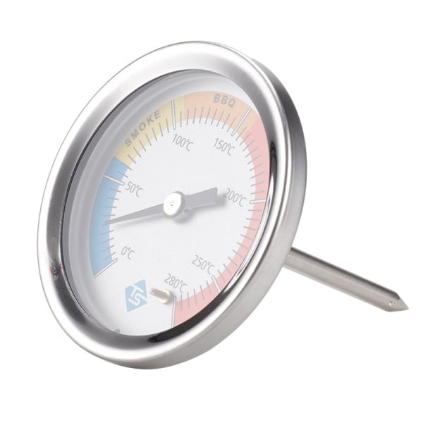 BBQ Termometer Ugn Temperatur Termometer Mätare Rostfritt