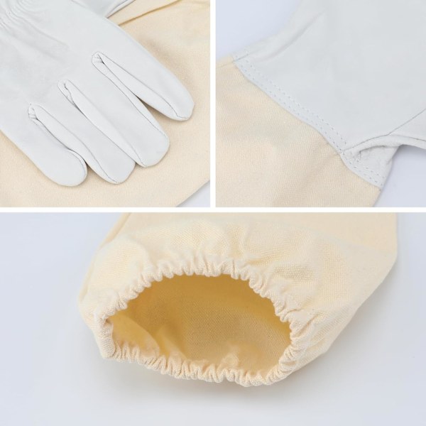 PVC birøkterhansker med ventilasjon Størrelse L