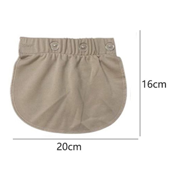 (2 stk) Justerbar Elastisk Midjeutvider Maternity Bukser Exten