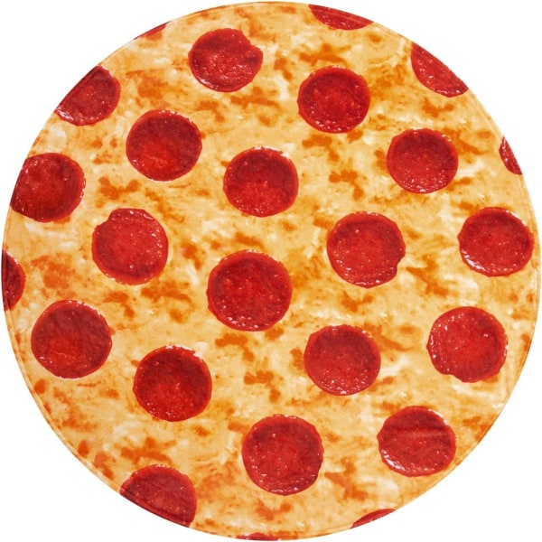 180 cm pizzatæppe gave til voksne børn, realistisk madlavning