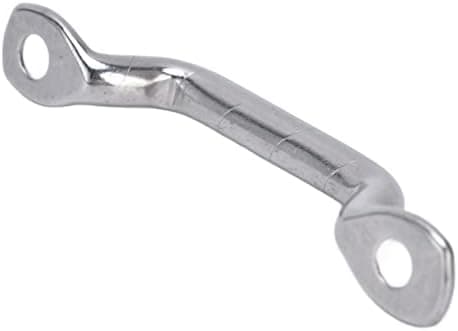 10 Stk. Båd Top Pad Øje Dæk Loop Beslag Marine Hardware 316 Rustfrit Stål Sæt Kit til Fastgørelse