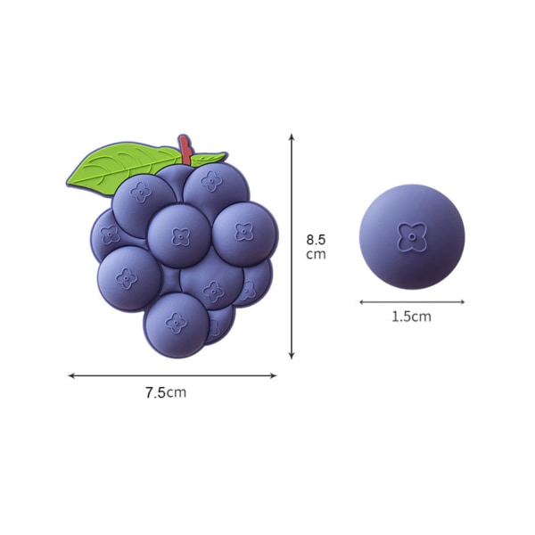 (B)Dekorative køleskabsmagneter, prikker, køleskabsmagnet