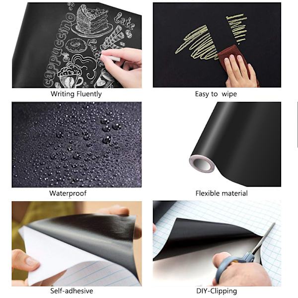 Krita Kontaktpapper - 3.28 FT (17.7\"B x 39.9\"L) Krita