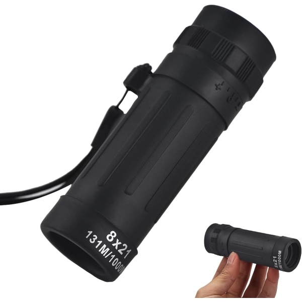 8x21 Mini Monokulär Teleskop, Monokulär Teleskop, Monokulär, Mini Monokulär Enkla Kikare för Barn