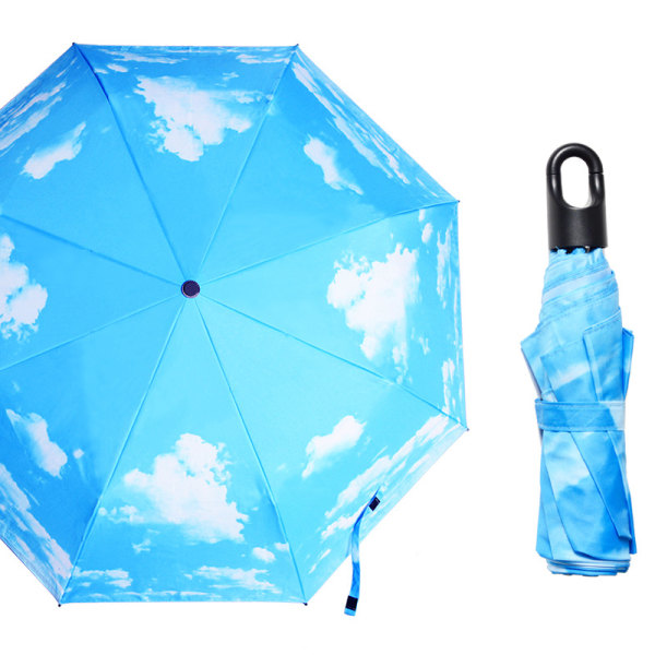 1 bar folde anti-UV britisk gitter paraply manuel krog fair o