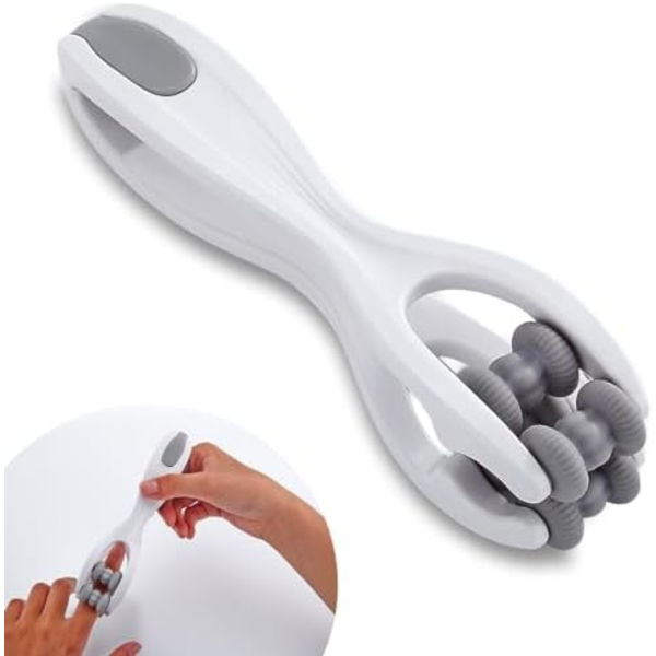 Fingermassageverktyg för finger- och handmassage, handmassager för artrit och karpaltunnelsyndrom, silikonmassagevals för