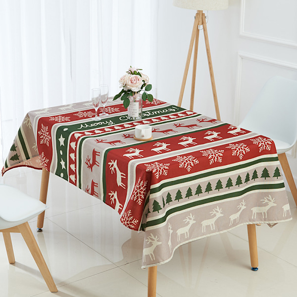Juldekoration, julduk i linne, hem