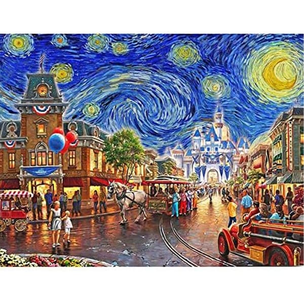(30x40cm)5D Diamantmaleri Van Gogh 5