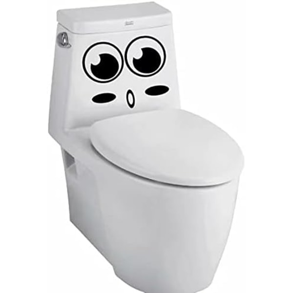 2 kpl Hymiötarrat, Seinätarra WC:hen, Huoneeseen