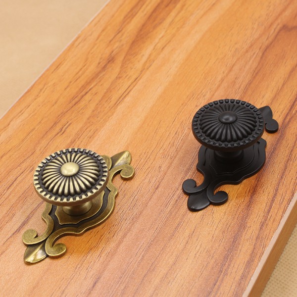 (Black+Bronze) 10 Cabinet Handle Cabinet Knobs Furniture Knobs Drawer Knobs Furniture Handles, Knob