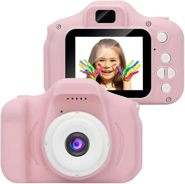 Kamera for barn, mini digitalt kamera oppladbart