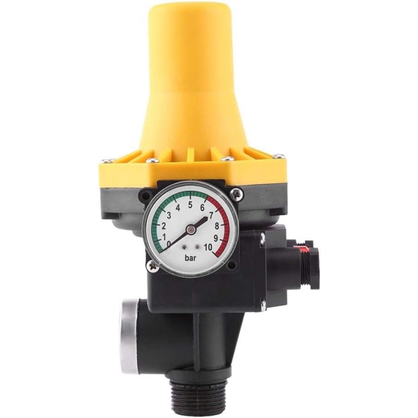 Vandpumpe trykkontroller, 220V 10A Automatisk vandpumpe kontrolkontakt med tryk