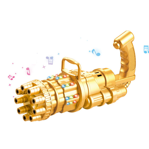 1st Bubbelblåsarpistol för Utomhus - Guld