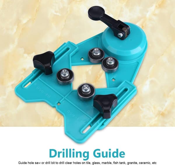 4mm-80mm Justerbart Hullokator for Boring, Drill Guide D