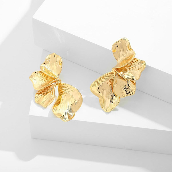 Guld Boho Ocean Øreringe Skaller Øreringe Havskaller Stud Øreringe Strand Smykker Gave til Kvinder