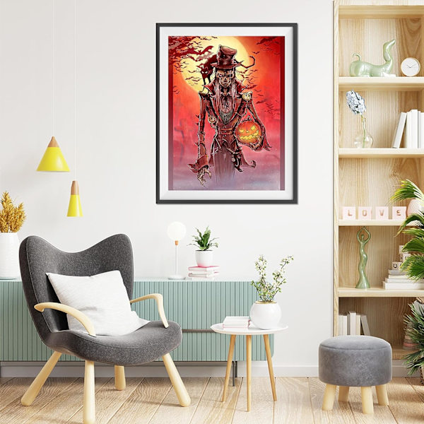 5D dekoration af stue med diamantmaleri (30*40cm) 62