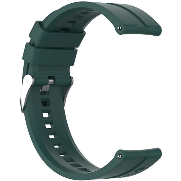 Mørkegrønn 22mm klokkestropp for Huawei Watch 3/3 Pro/GT2 Pro/GT2e/GT2/GT 46mm/Galaxy Dark Green