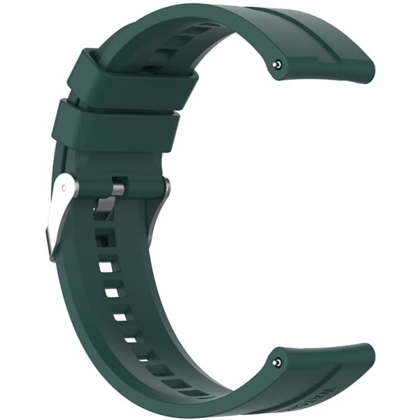 Tummanvihreä 22 mm:n kellohihna Huawei Watch 3/3 Pro/GT2 Pro/GT2e/GT2/GT 46 mm/Galaxy-kellolle Dark Green