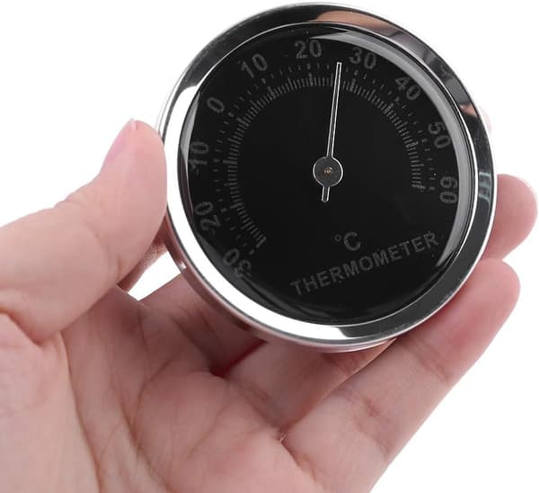 Mini 58mm Biltermometer Mekanisk Analog Temperaturmätare