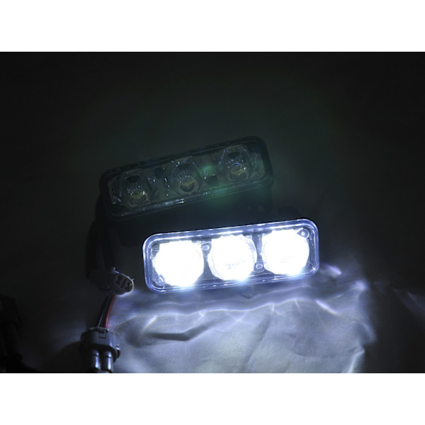 1 stk. Dc12v Høj 3led Arbejdslys Bil Drl Kørelys Drl Dagtimer