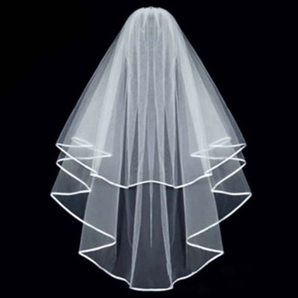 Blue Dream Voile de tête de mariée voile 60 cm, partie de célib