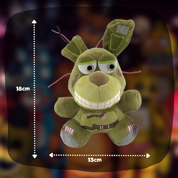 Five Nights at Plushies 18cm Springtrap Bonnie pehmolelut, Five