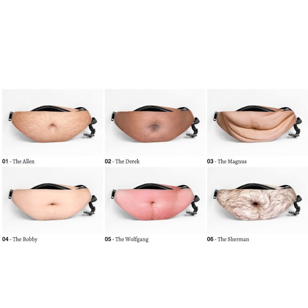 Unisex mavetasker, bæltetasker, pengepung, pung, anti-t