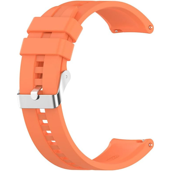 Oransje-22mm klokkestropp for Huawei Watch 3/3 Pro/GT2 Pro/GT2e/GT2/GT 46mm/Galaxy Watch Orange
