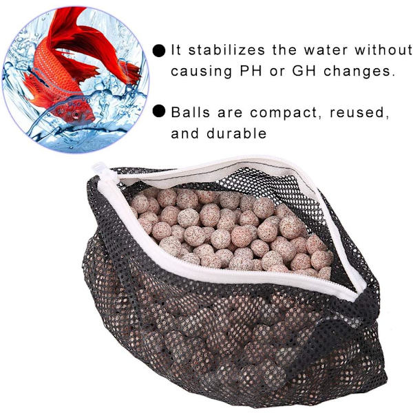 Bio Ball Filter Media, 1 Pack Aquarium Filter Bio Ball Water Qual