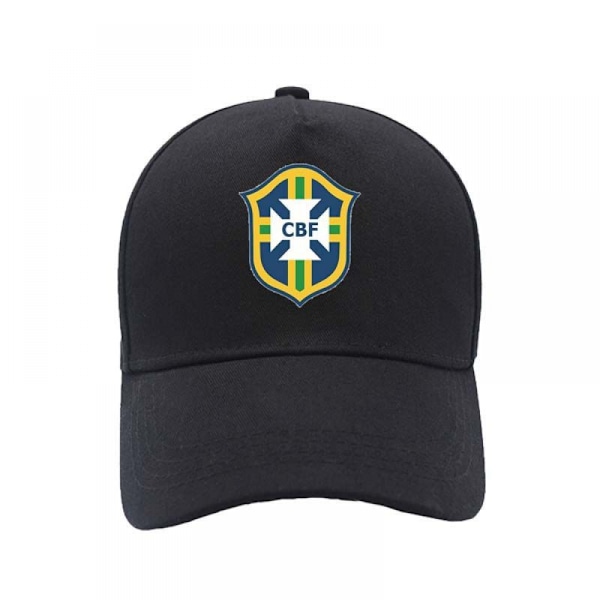 Brasil landslag fotballcaps, brodert mote utendørs casual lue