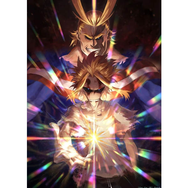 30 x 40 cm, my hero academia Diamond painting Broderi Diamant