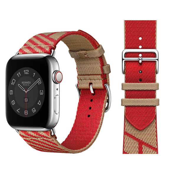 Rouge Compatible pour Bracelet Apple Watch 49mm 41mm 40mm 38mm