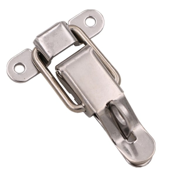 H.64mm, zinc plated Lever closure with padlockable hook, stainless steel