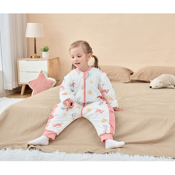 Babys vintersovsäck med ben, babysovsäck för småbarn