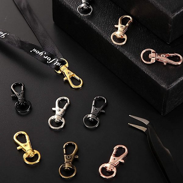 35 Pakk Vårhengsler for Svingbar Spenne Lanyard, Nøkkelring Hoo
