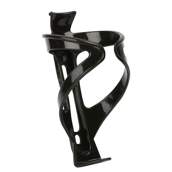 2-delt sort cykel flaskeholder med 800 ml BPA-fri flaske, blank sort, kraftig, kopholder til landevej og MTB