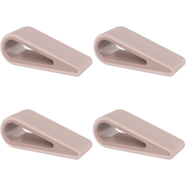 Rosa 4PCS Laptop Stativ, Universell Triangulär Silikon Datorstativ Justerbar Höjd, Anti-Slip Ra