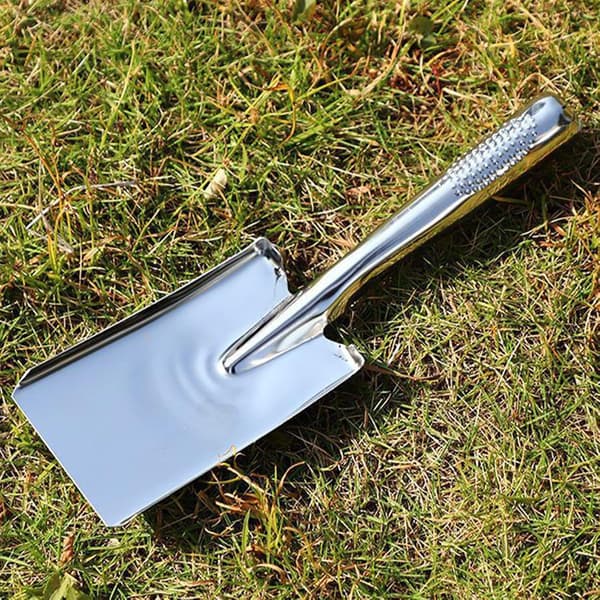 Kraftig hagetrowel i rustfritt stål - For hardtarbeidende bønder - For planting, graving, omplanting