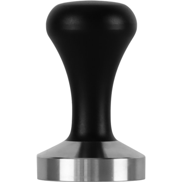 Coffee tamper with black handle (53mm)