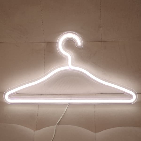 1 kpl Neonvalot, LED-vaateripustin Neonvalo USB-virta