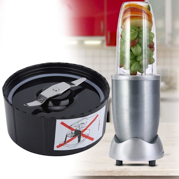 2 stk. Blad-saftpresserholder, Krydsblad-saftpresserholder og fladt blad til blendere passer til Magic Bullet 250W (fladt blad)